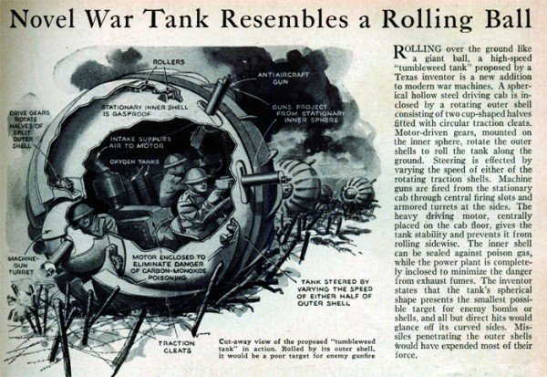 The Tumbleweed Tank – Back to the drawing board