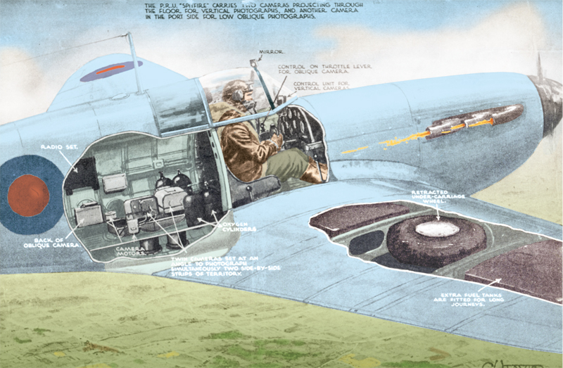 Illustration of a Spitfire