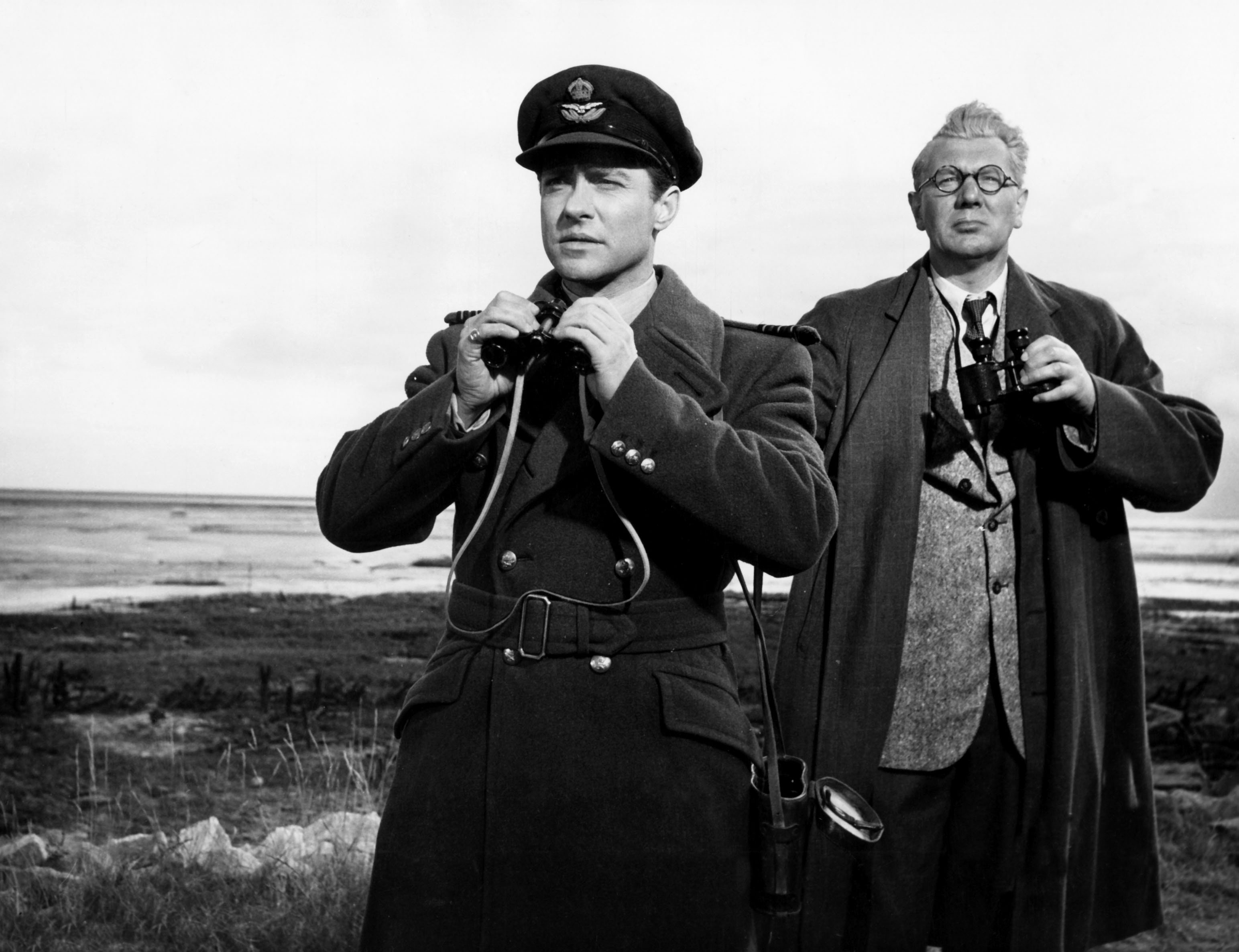 RICHARD TODD & MICHAEL REDGRAVE THE DAM BUSTERS (1955) Military