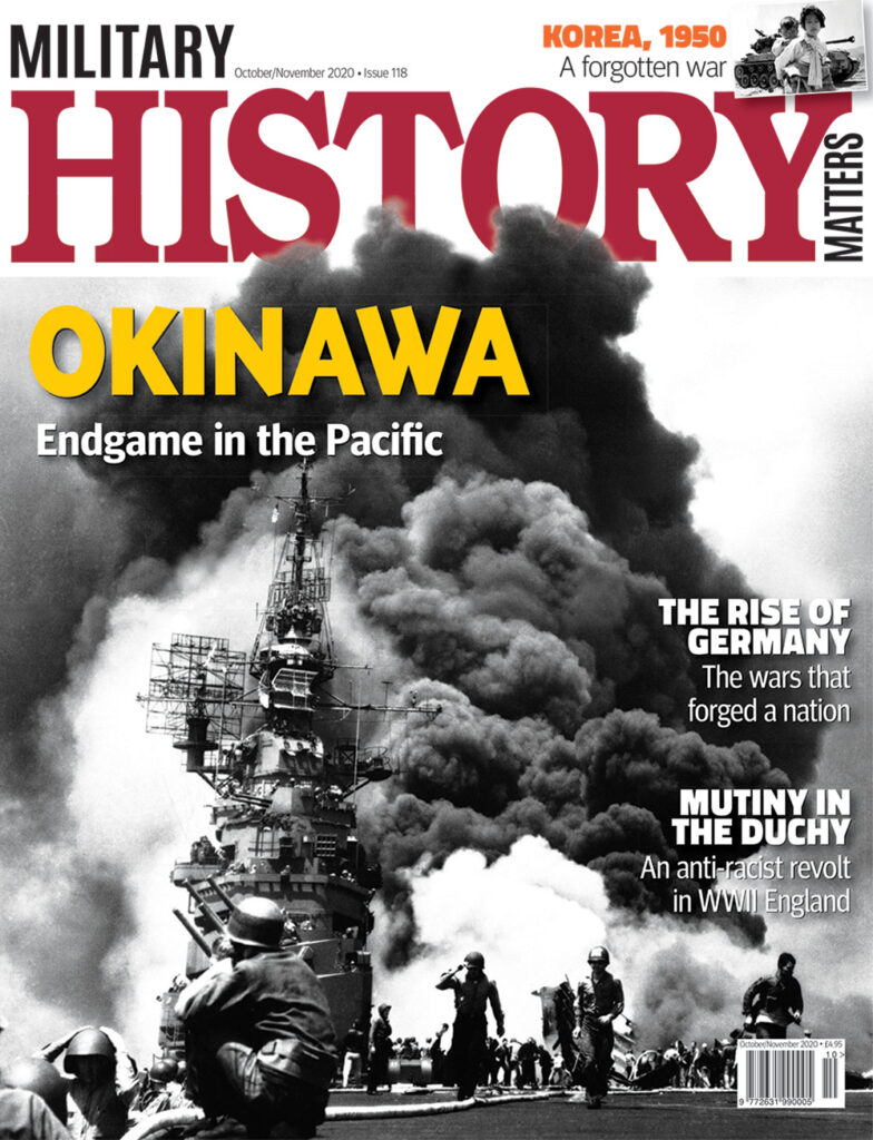 Front cover of Military History Matters 118, the October/November issue.
